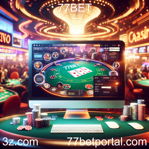 Poker Online: A Emoção de Jogar no 77BET
